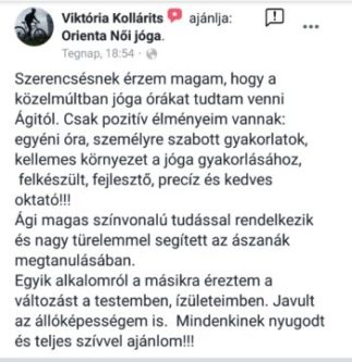Viki véleménye | Orienta.hu